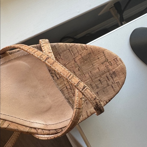 SCHUTZ Cork Wedge Sandals - Picture 10 of 12